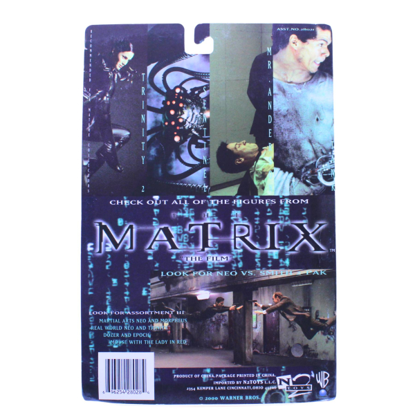 The Matrix Tank Actionfigur N2Toys 2000 OVP | Hoppla-Stuff